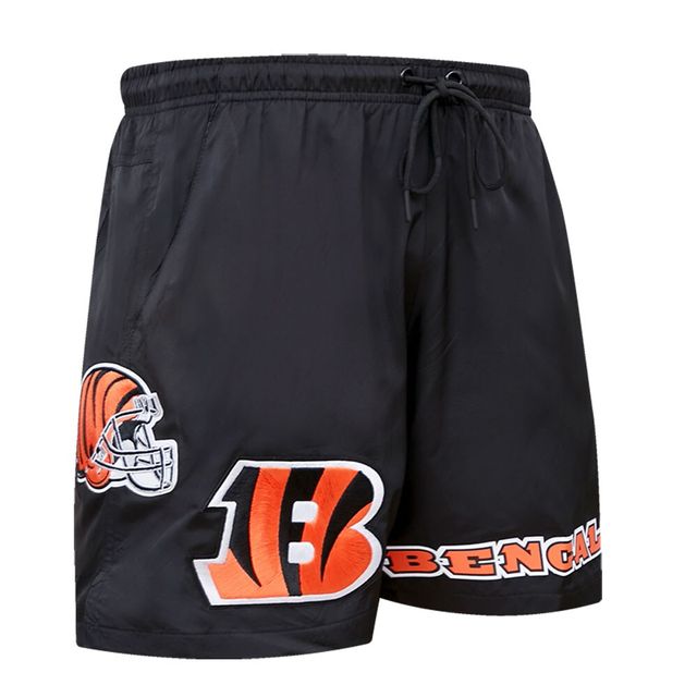 Short tissé Pro Standard noir des Bengals de Cincinnati pour hommes