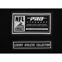 Men's Pro Standard Joe Burrow Black Cincinnati Bengals Mesh Baseball Button-Up T-Shirt