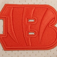 Men's Pro Standard Joe Burrow Cream Cincinnati Bengals Name & Number Triple Tonal Button-Up Baseball Jersey