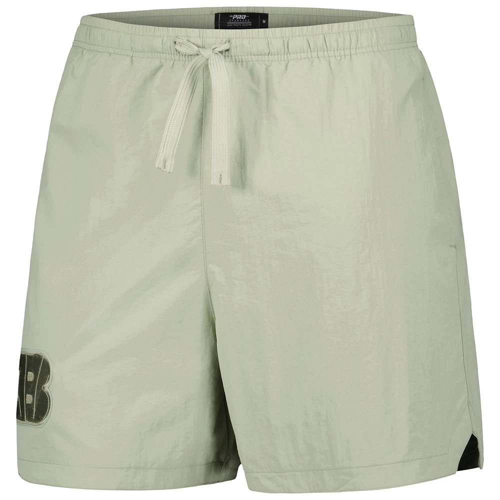 Men's Pro Standard  Light Green Cincinnati Bengals Neutrals 2.0 Woven Shorts