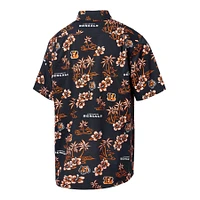 Men's Reyn Spooner Black Cincinnati Bengals Kekai Button-Up Shirt