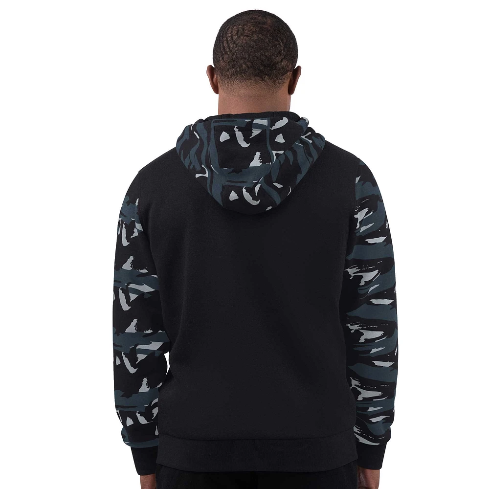 Men's Starter Black Cincinnati Bengals Thursday Night Gridiron Full-Zip Hoodie