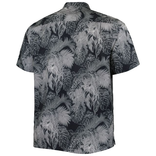 Chemise boutonnée Tommy Bahama pour homme Cincinnati Bengals Big & Tall Coast Luminescent Fronds Camp IslandZone