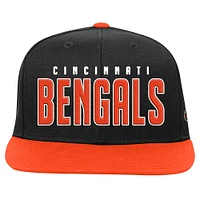 Preschool Black/Orange Cincinnati Bengals Lock Up Snapback Hat