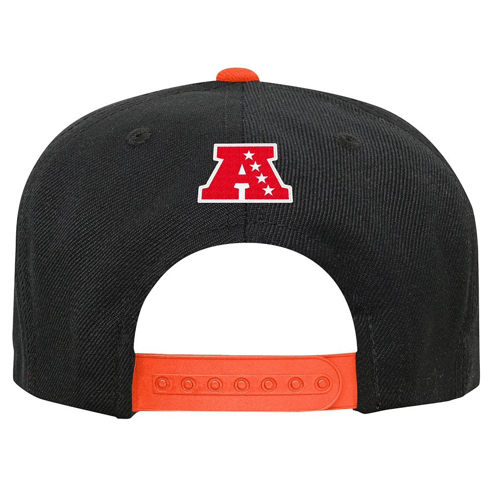 Preschool Black/Orange Cincinnati Bengals Lock Up Snapback Hat