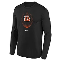 Preschool Nike Black Cincinnati Bengals Legend Icon Long Sleeve T-Shirt