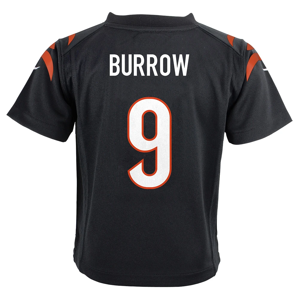 Preschool Nike Joe Burrow Black Cincinnati Bengals Game Jersey