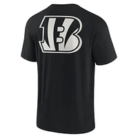 Unisex Fanatics Black Cincinnati Bengals Elements Super Soft Short Sleeve T-Shirt