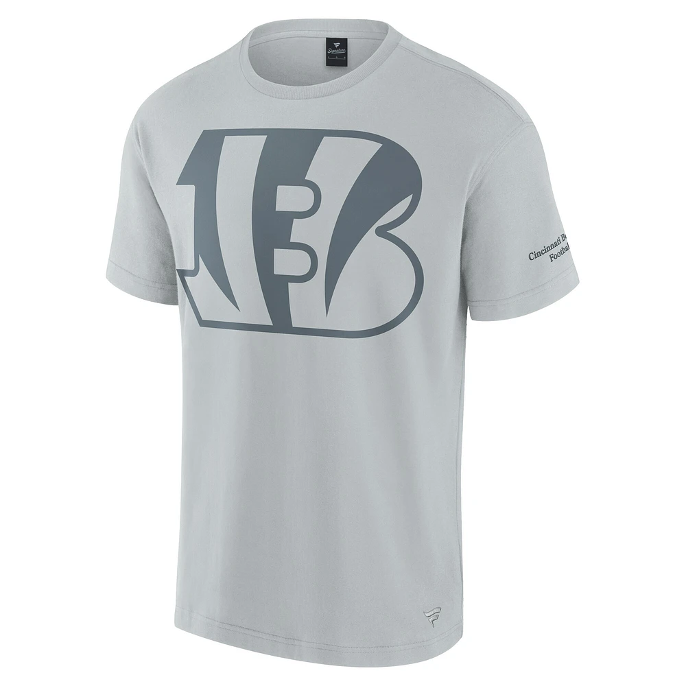Unisex Fanatics  Gray Cincinnati Bengals Elements Iconic T-Shirt