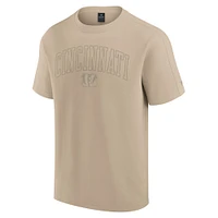 T-shirt unisexe Fanatics kaki Cincinnati Bengals Elements Heavyweight triple mélange