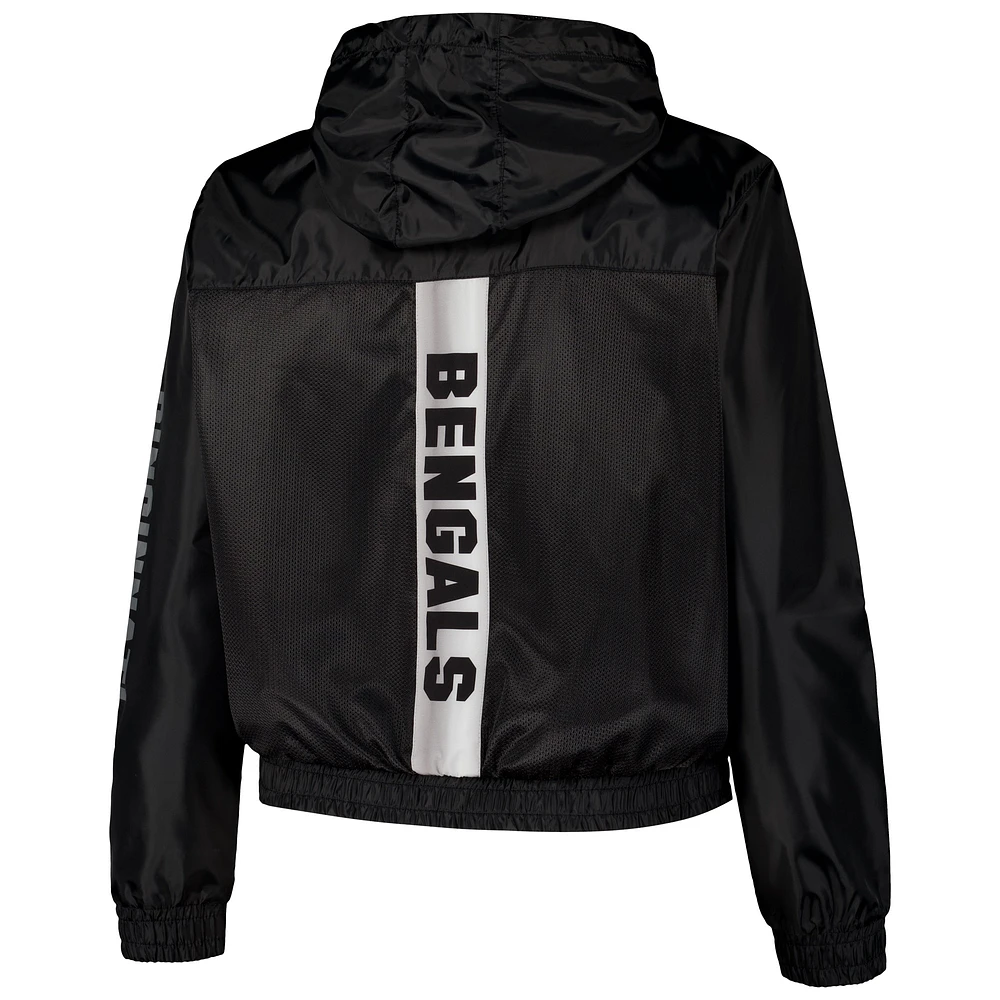 Women's Fanatics Black Cincinnati Bengals Full-Zip Jacket