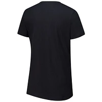Women's G-III 4Her by Carl Banks Black Cincinnati Bengals Post Season V-Neck T-Shirt