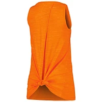 Women's New Era  Orange Cincinnati Bengals Space Dye Active Tank Top
