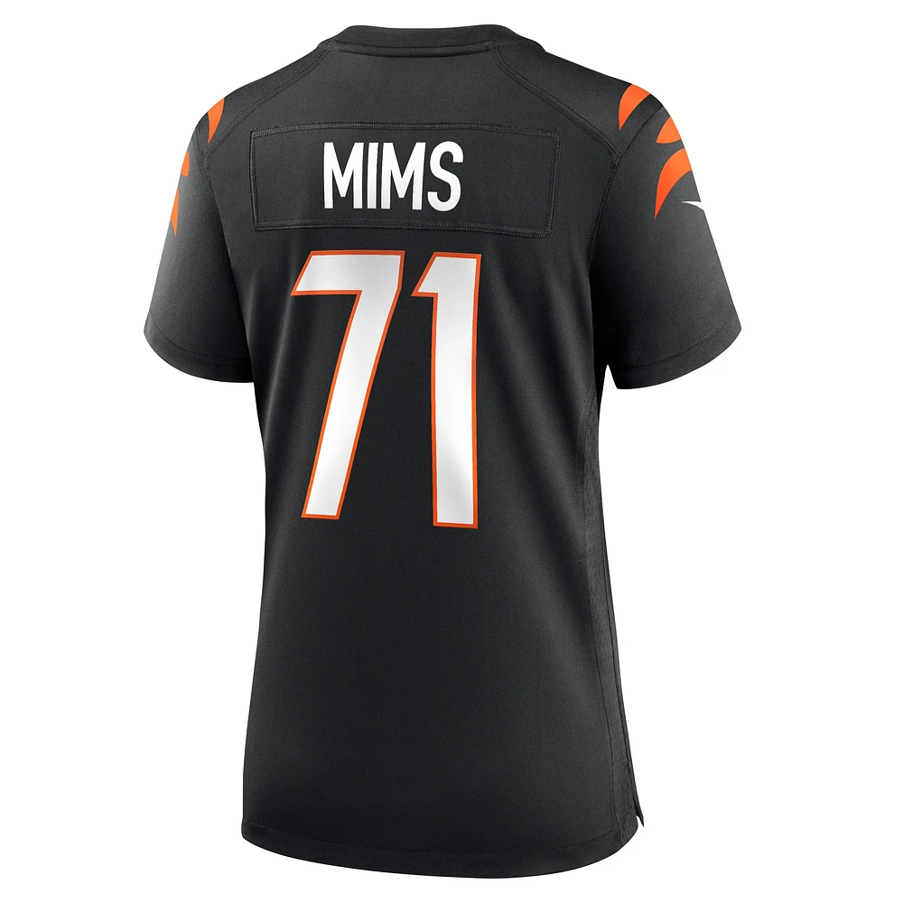 Women's Nike Amarius Mims  Black Cincinnati Bengals Game Jersey
