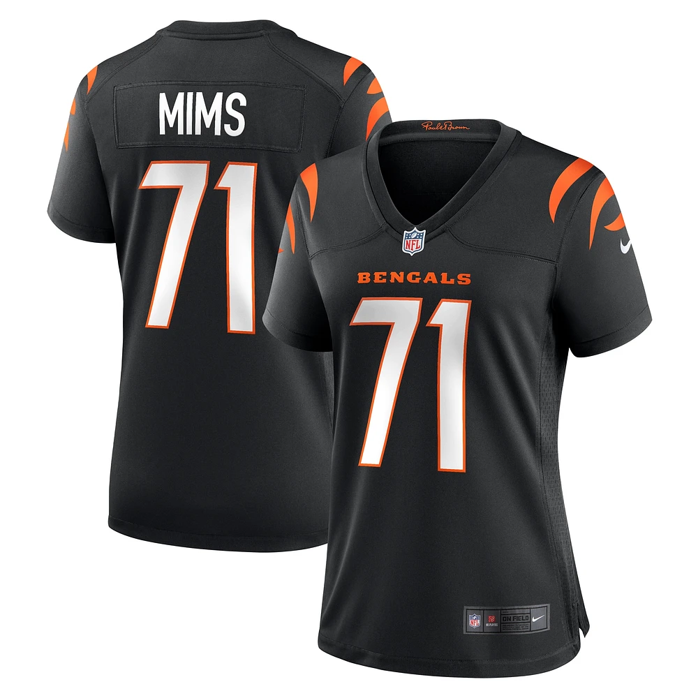 Women's Nike Amarius Mims Black Cincinnati Bengals Game Jersey
