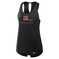 Women's Nike Black Cincinnati Bengals  Crossback Performance Tank Top