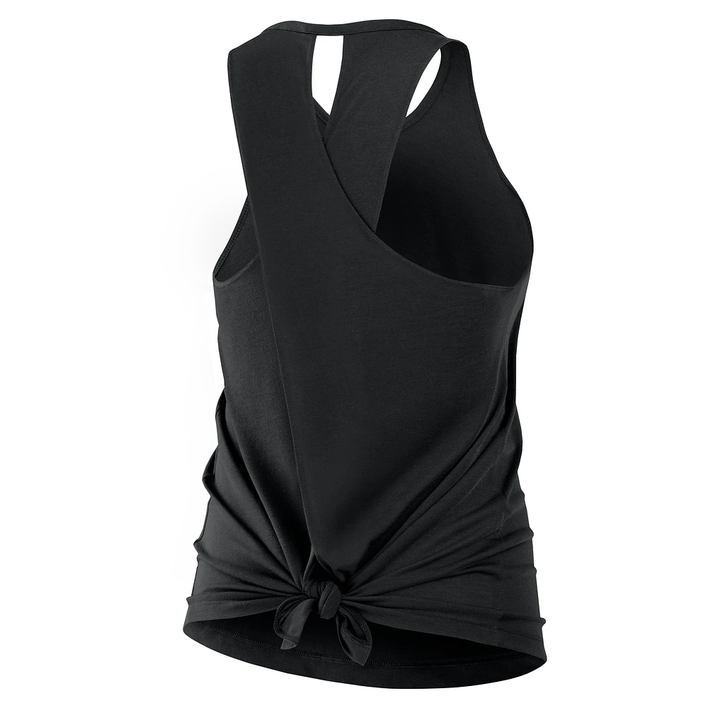 Women's Nike Black Cincinnati Bengals  Crossback Performance Tank Top