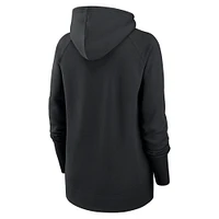 Women's Nike Black Cincinnati Bengals Primetime Raglan Sleeve Full-Zip Hoodie