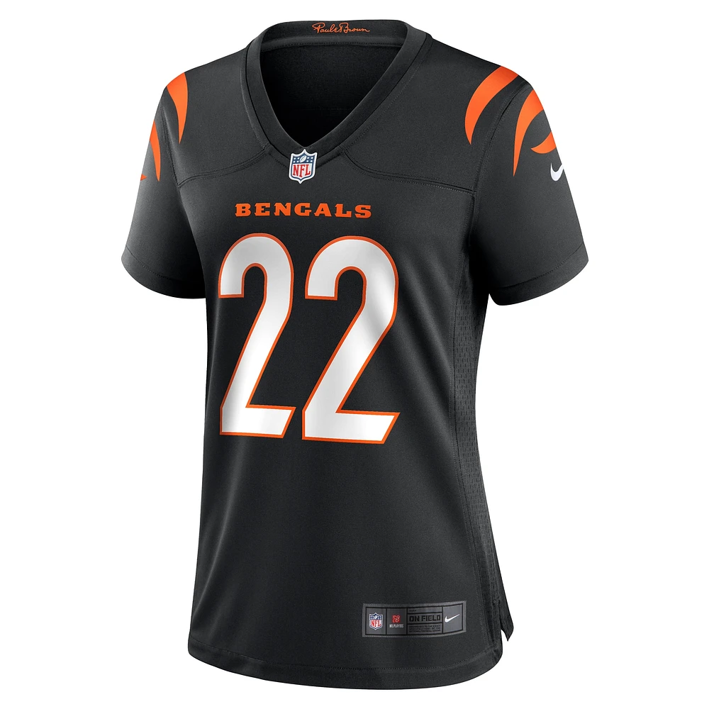 Women's Nike Geno Stone  Black Cincinnati Bengals Game Jersey
