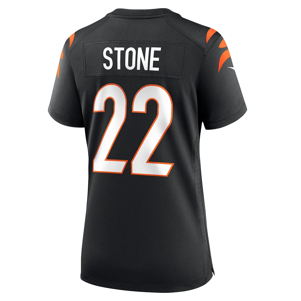 Women's Nike Geno Stone  Black Cincinnati Bengals Game Jersey