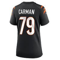 Women's Nike Jackson Carman Black Cincinnati Bengals Game Jersey
