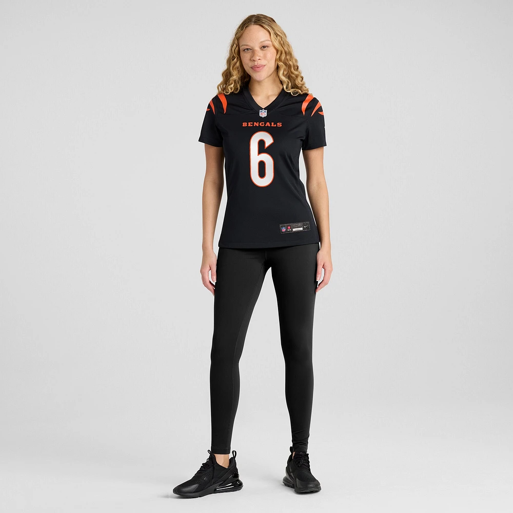Women's Nike Jake Browning Black Cincinnati Bengals Game Jersey