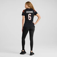Women's Nike Jake Browning Black Cincinnati Bengals Game Jersey