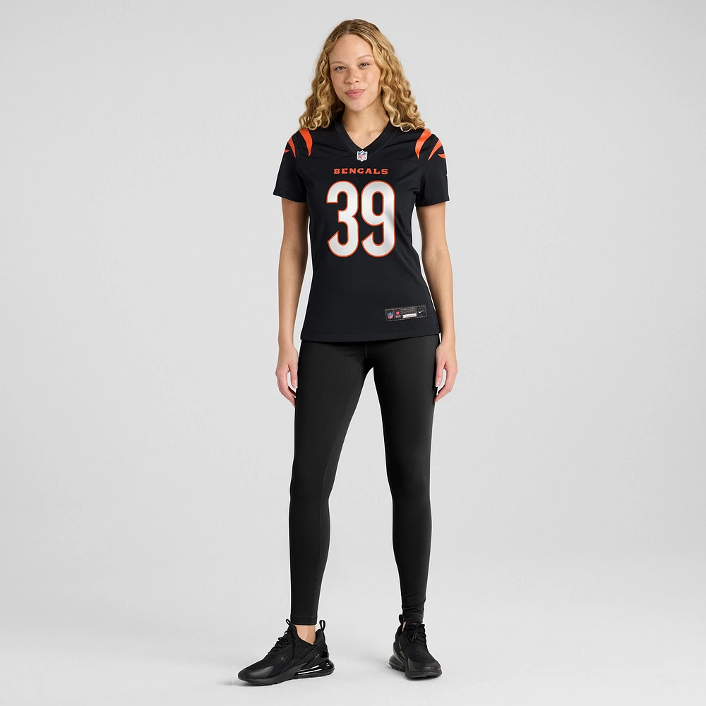 Women's Nike Marvell Tell III Black Cincinnati Bengals Game Player Jersey
