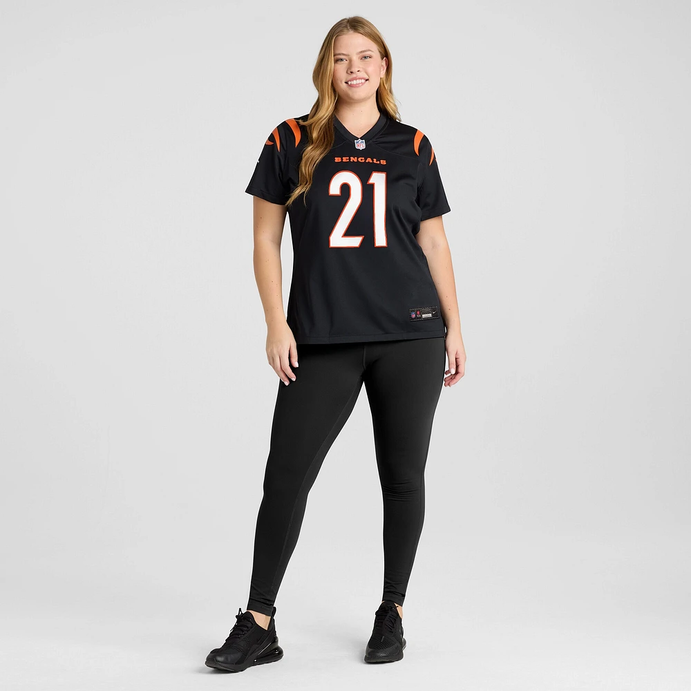 Women's Nike Mike Hilton Black Cincinnati Bengals Game Player Jersey