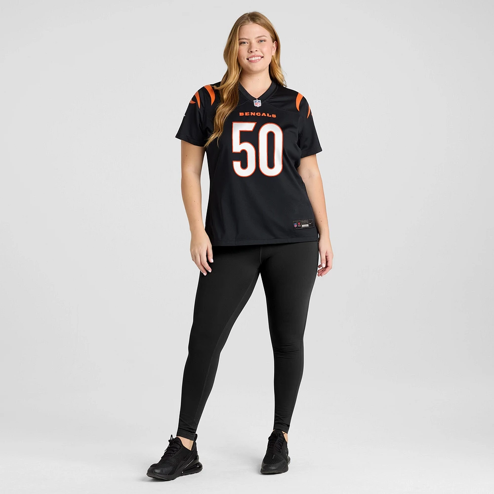 Women's Nike Shaka Heyward  Black Cincinnati Bengals Team Game Jersey
