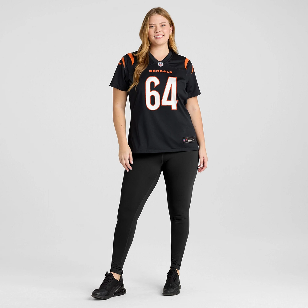 Women's Nike Ted Karras Black Cincinnati Bengals Game Player Jersey