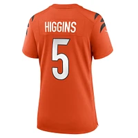 Women's Nike Tee Higgins Orange Cincinnati Bengals Alternate Game Player Jersey