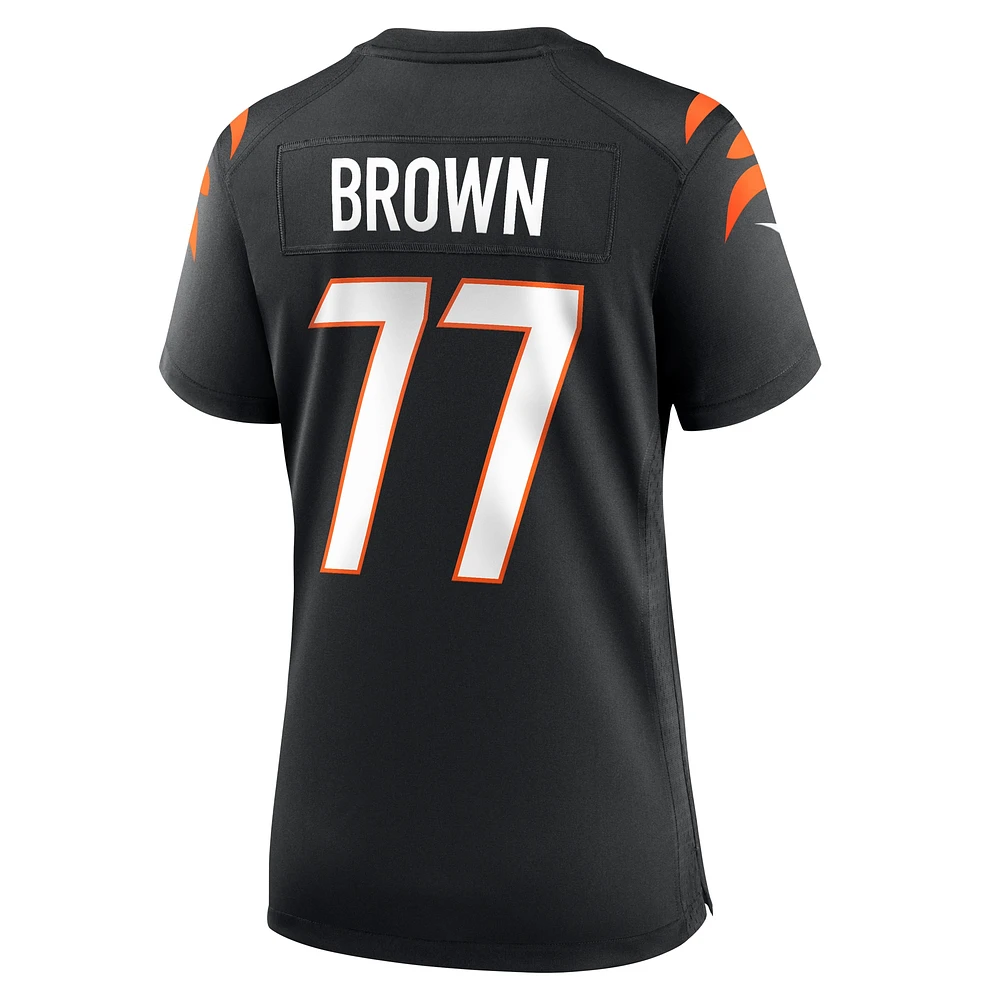 Women's Nike Trent Brown  Black Cincinnati Bengals Game Jersey