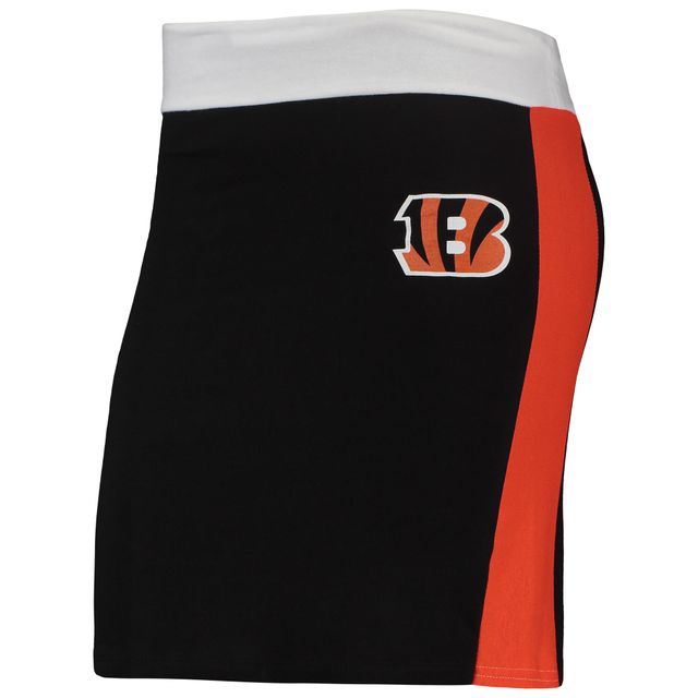 Jupe courte durable des Bengals de Cincinnati pour femmes Refried Apparel