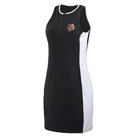 Women's WEAR by Erin Andrews Black Cincinnati Bengals Bodyframing Tank Dress