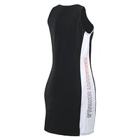 Women's WEAR by Erin Andrews Black Cincinnati Bengals Bodyframing Tank Dress