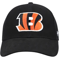 Youth '47 Black Cincinnati Bengals Basic MVP Adjustable Hat