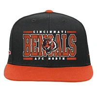 Youth Black Cincinnati Bengals Retro Deadstock Snapback Hat