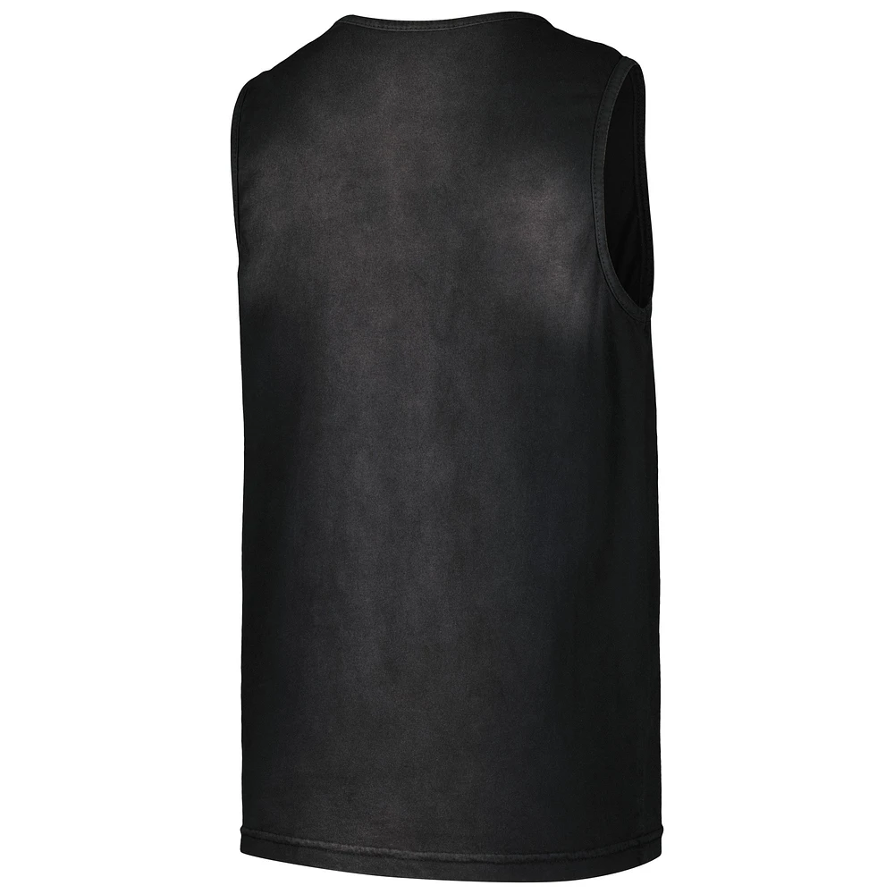 Youth Black Cincinnati Bengals Sun-Bleached Ride the Tide Tank Top