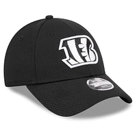 Youth New Era Black Cincinnati Bengals  Main B-Dub 9FORTY Adjustable Hat