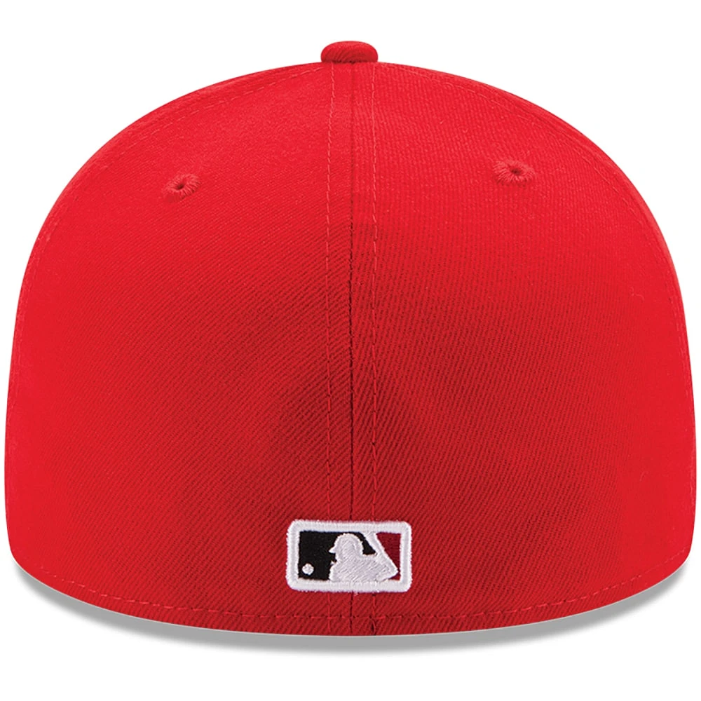 Cincinnati Reds New Era Youth Home Authentic Collection On-Field 59FIFTY - Fitted Hat Red