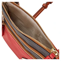 Dooney & Bourke Cincinnati Reds Infield Triple Zip Crossbody Purse