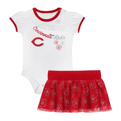 Ensemble body et jupe Sweet Cincinnati Reds pour bébé