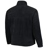 Men's Columbia Black Cincinnati Reds Big & Tall Steens Mountain Full-Zip Jacket