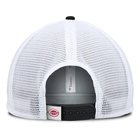 Men's Fanatics Red/Black Cincinnati Reds Fundamental Foam Front Snapback Hat