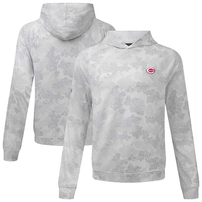 Men's Levelwear White Cincinnati Reds Blender Insignia 2.0 Hoodie