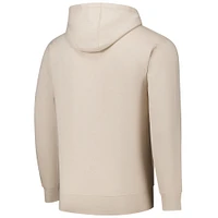 Men's Mitchell & Ness Cream Cincinnati Reds Sidewalk Sketch Pullover Hoodie