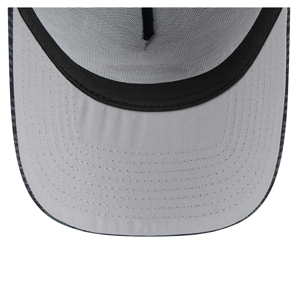 Men's New Era  Black Cincinnati Reds 9FORTY A-Frame Trucker Adjustable Hat