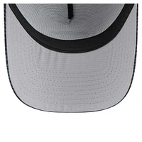 Men's New Era  Black Cincinnati Reds 9FORTY A-Frame Trucker Adjustable Hat