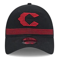 Casquette réglable noire Cincinnati Reds City Connect Alternate 9TWENTY New Era pour hommes